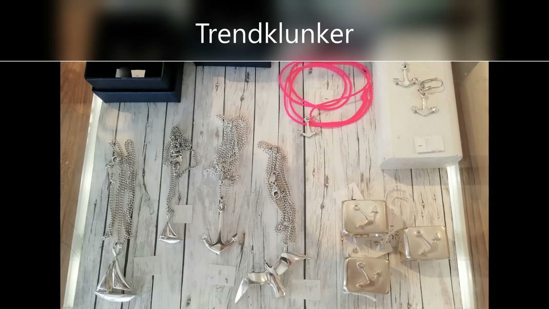 Echter Silberschmuck von der norddeutschen Manufaktur Trendklunker. Made in Hannover