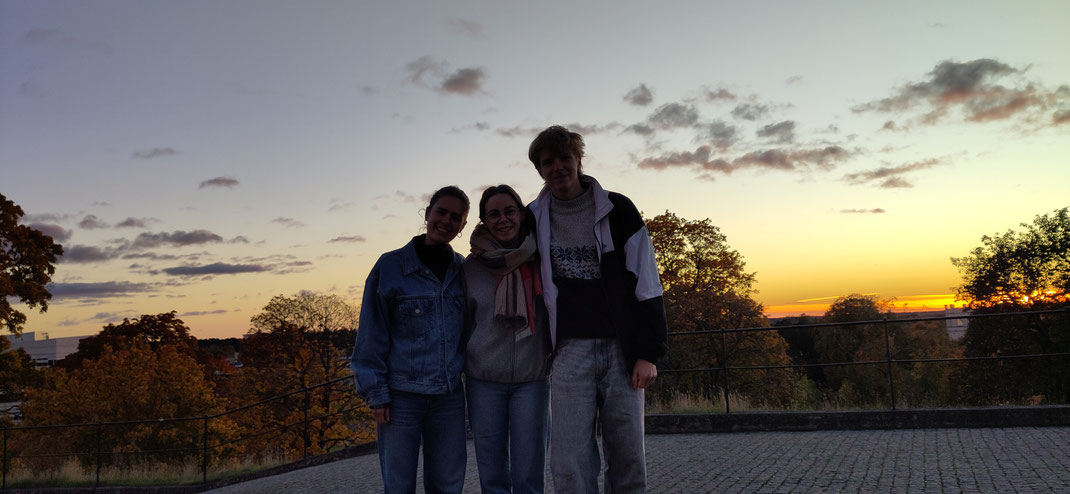 Von links: Greta, Maria und Frederik (Foto: Greta)