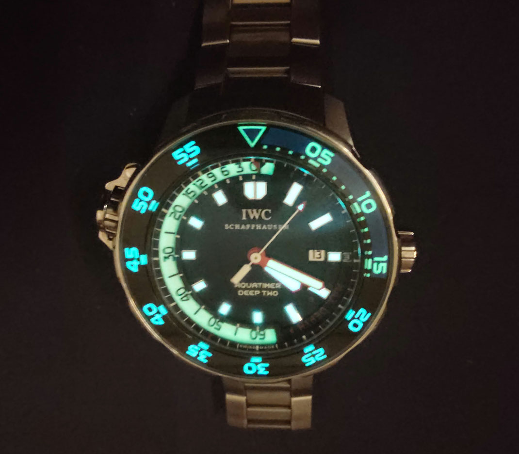  最後の一本をもう一本・ゼンマイファミリーIWC アクアタイマー ディープII 2006年