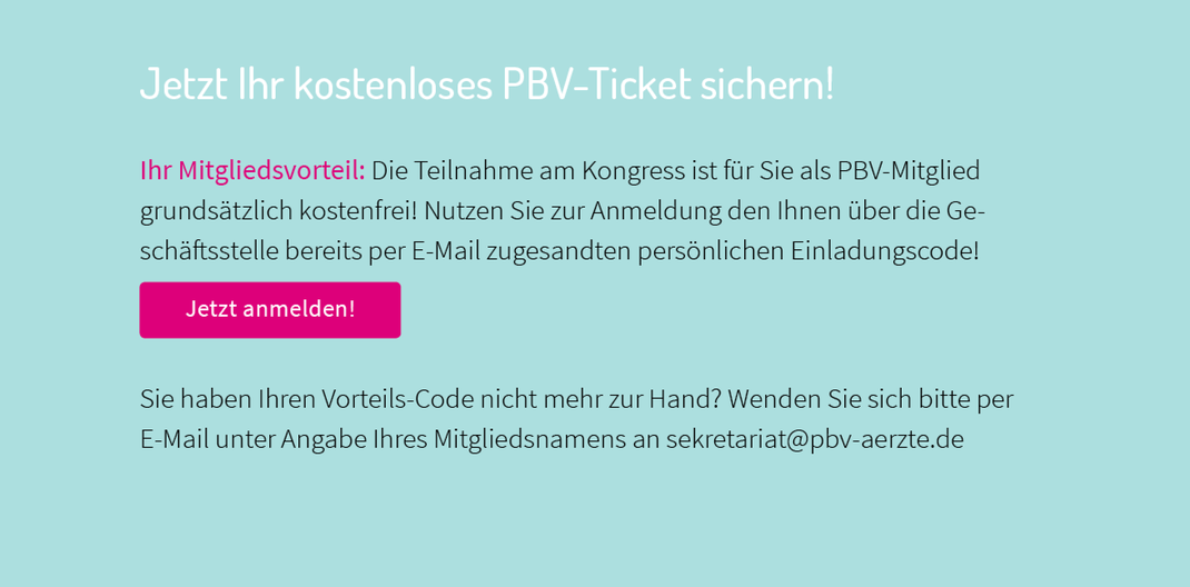 Banner mit Link zum Ticketbereich für den Tag der Privatmedizin