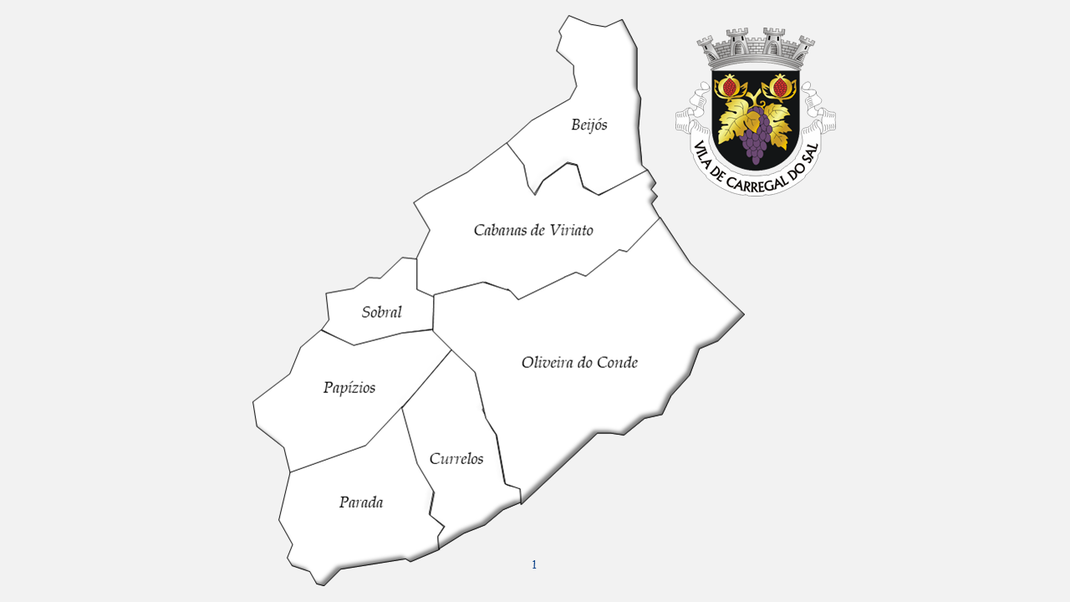 Freguesias do concelho de Carregal do Sal antes da reforma administrativa de 2013