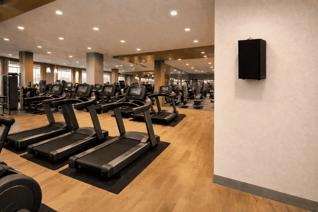Ambientador industrial para gimnasio y zona de entrenamiento