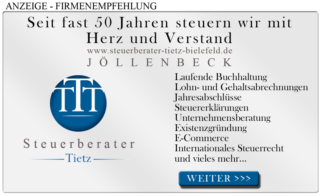 3 TOP 10 STEUERBERATER JÖLLENBECK STEUERBERATUNG TIETZ BIELEFELD UNTERNEHMENSBERATUNG