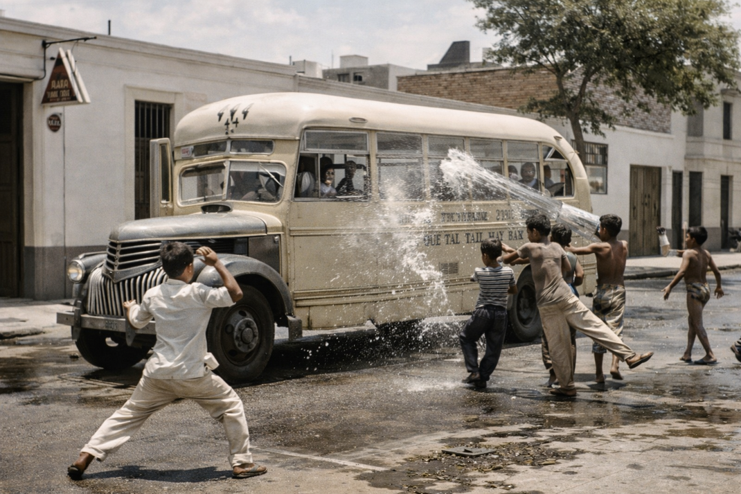 Imagen histórica del carnaval iquiteño y las pandillas, una de las celebraciones populares más queridas de Loreto.