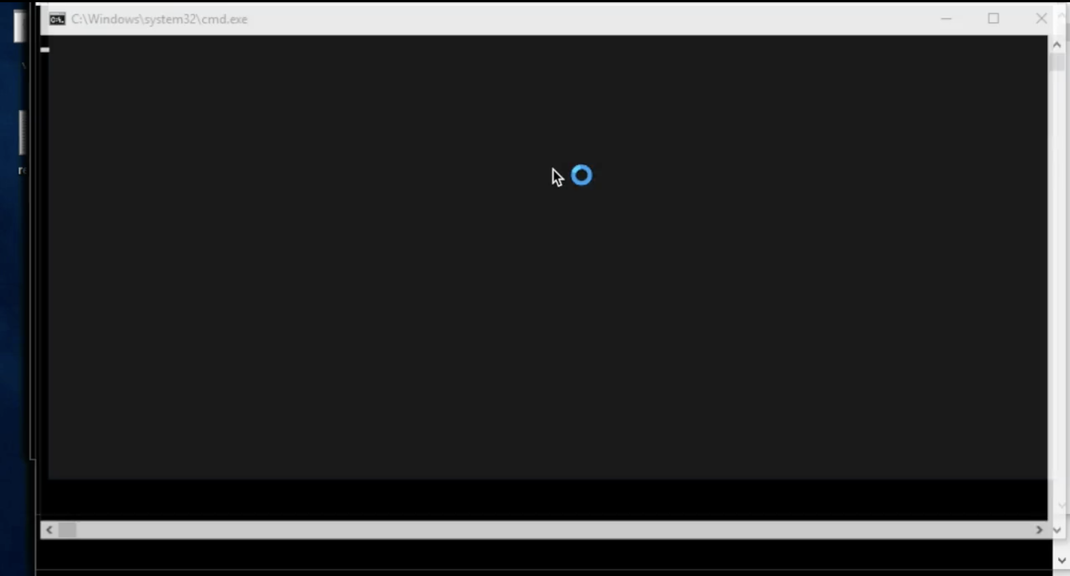 So sieht der Desktop im Falle einer Infektion mit dem Virus aus. Dieser Brute Force Virus untergräbt die Security in dem er den Schadcode erst später holt.