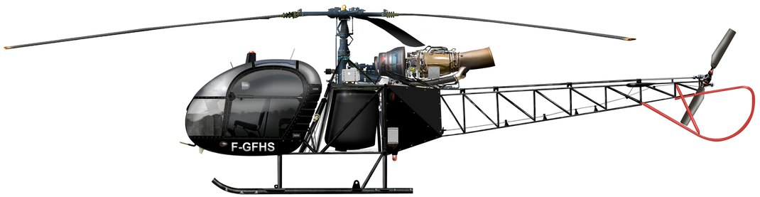 Aerospatiale SA-318C Alouette II
