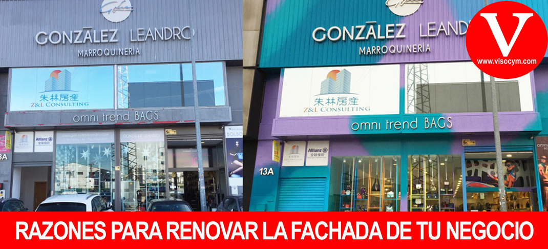 RAZONES PARA RENOVAR LA FACHADA DE TU NEGOCIO