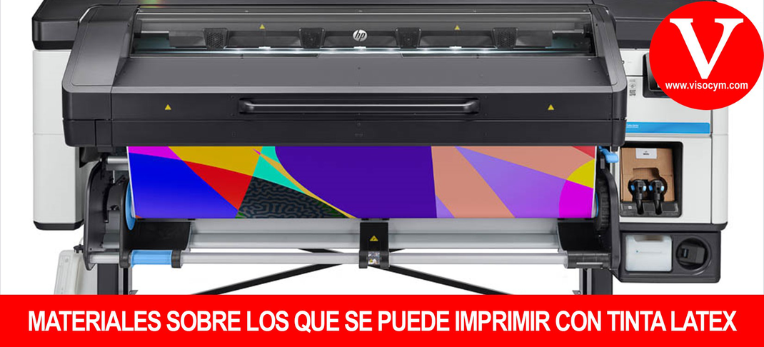Materiales sobre los que se puede imprimir con tinta latex
