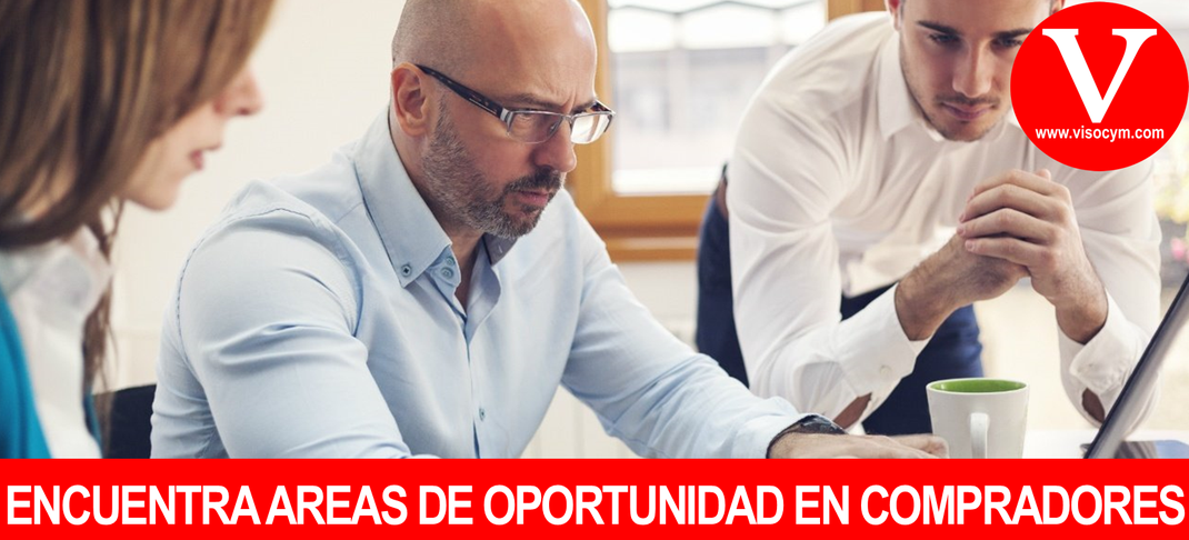 Encuentra las areas de oportunidad en compradores