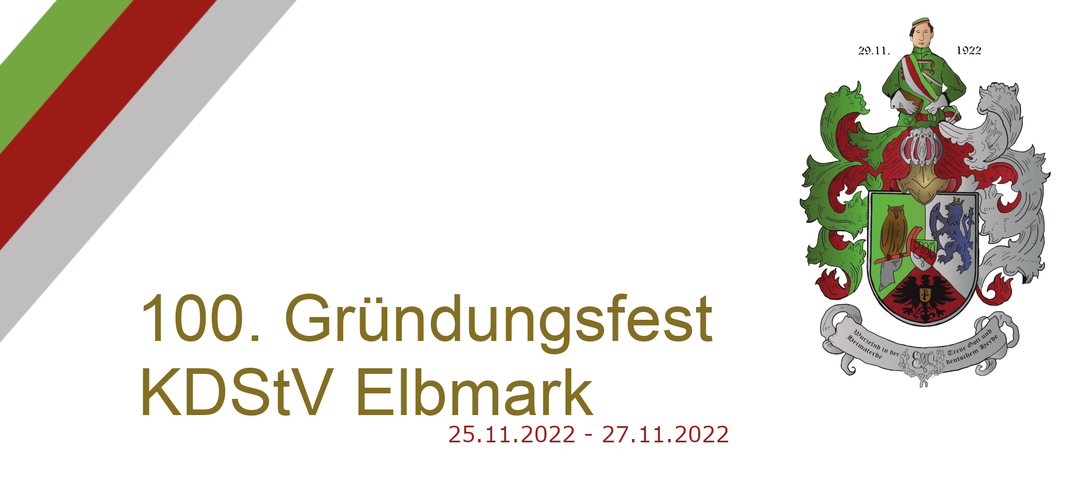 100. Gründungsfest KDSTV Elbmark