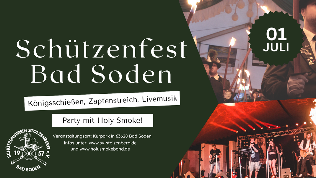 Schützenfest Bad Soden 2023 Holy Smoke