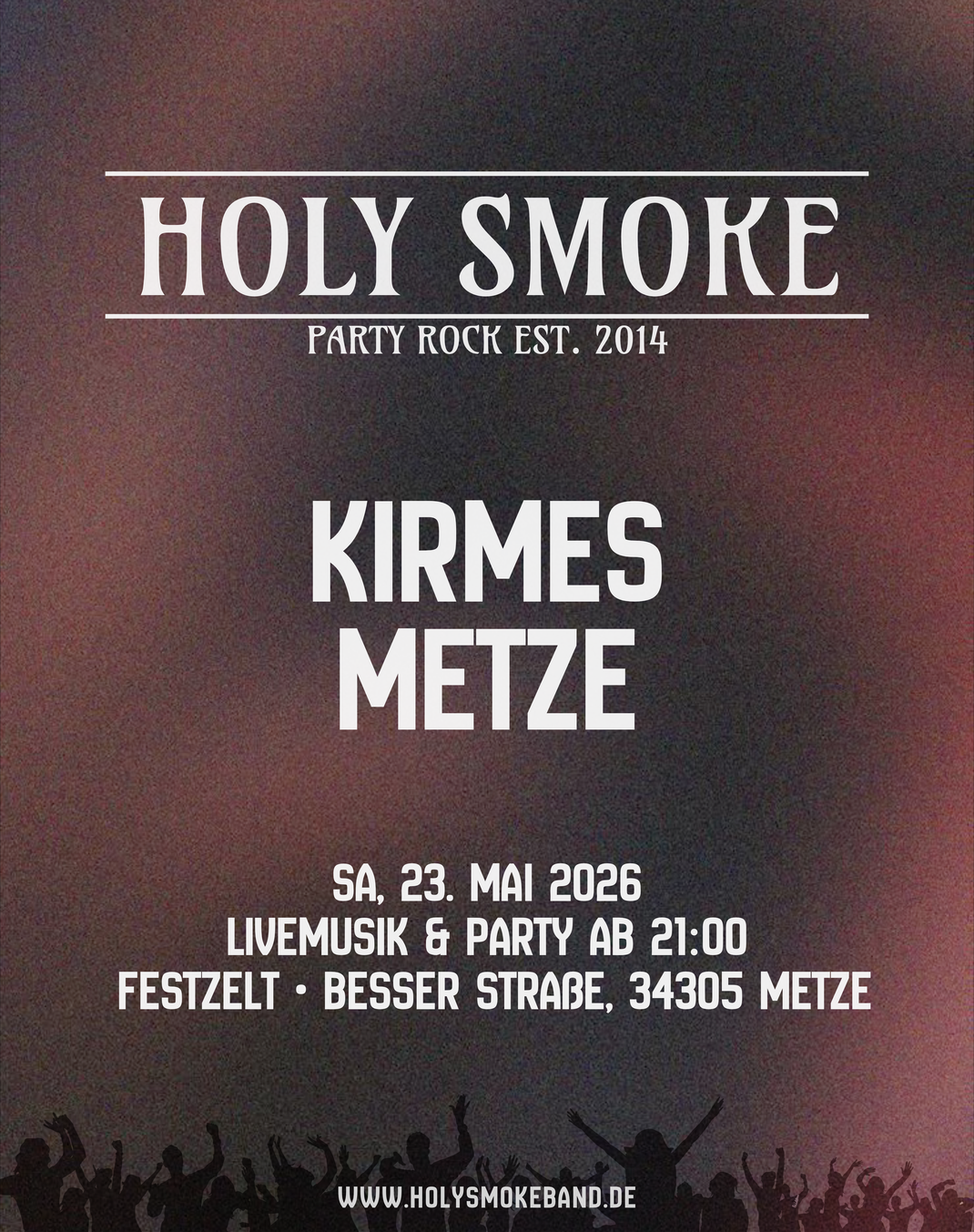 Kirmes Metze 2026 Party Nordhessen Event Partyband