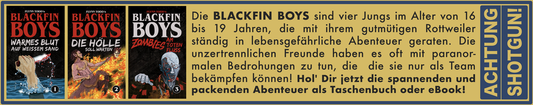 Bücher für Jungs: Blackfin Boys, die spannende Abenteuer- und Actionserie