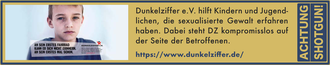 Dunkelziffer e.V. hilft Kindern und Jugendlichen, die sexuell missbraucht wurden.
