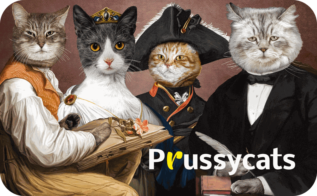 Das schnurrige Souvenir aus Berlin und Potsdam: Prussycats