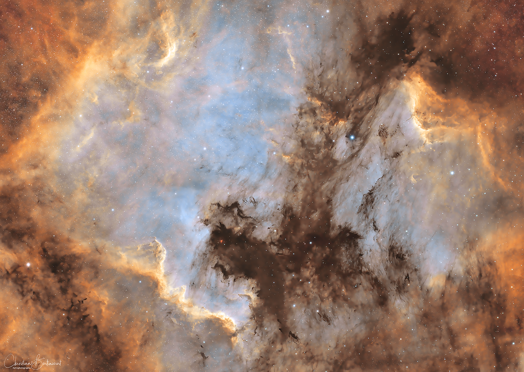 NGC7000 and IC5070 and LDN935
