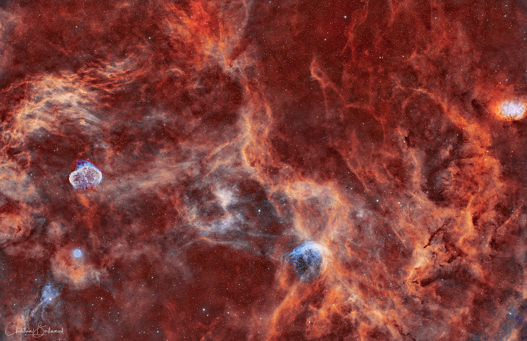 NGC6888, WR134, SH2-101