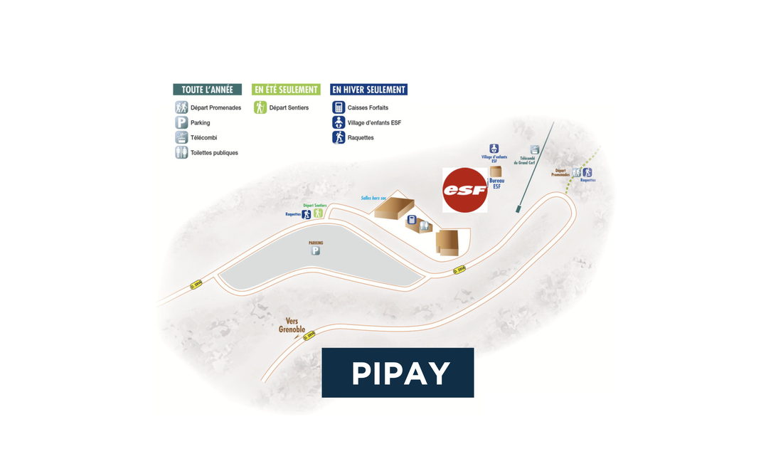 Esf de Pipay localisation