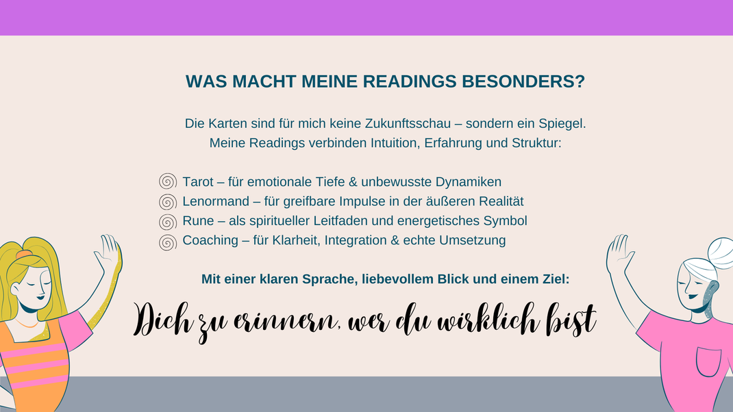 Spirituelles Coaching, Kartenreading von Martina M. Schuster