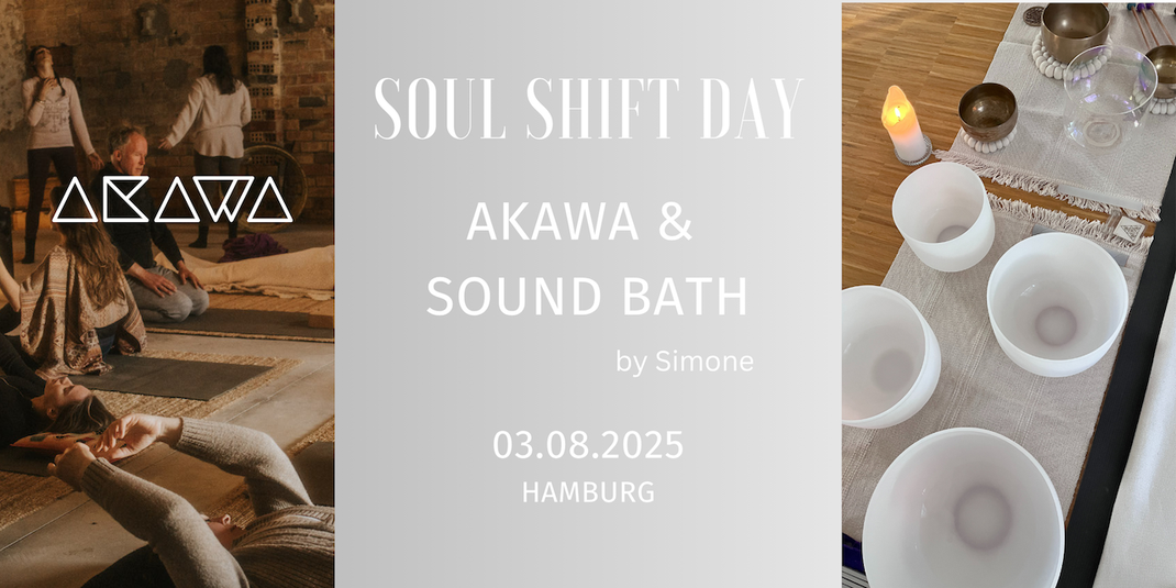 AKAWA Gruppen Session & Sound Bath am 03.08.2025 in Hamburg - open classes einzeln buchbar