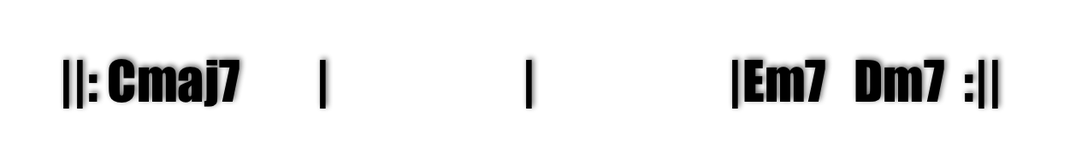 C Ionian Chord Progression