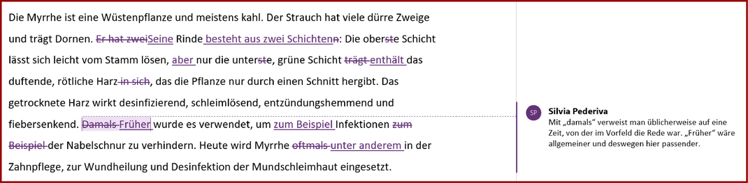 Abbildung: Verständlichkeit und Ausdruck