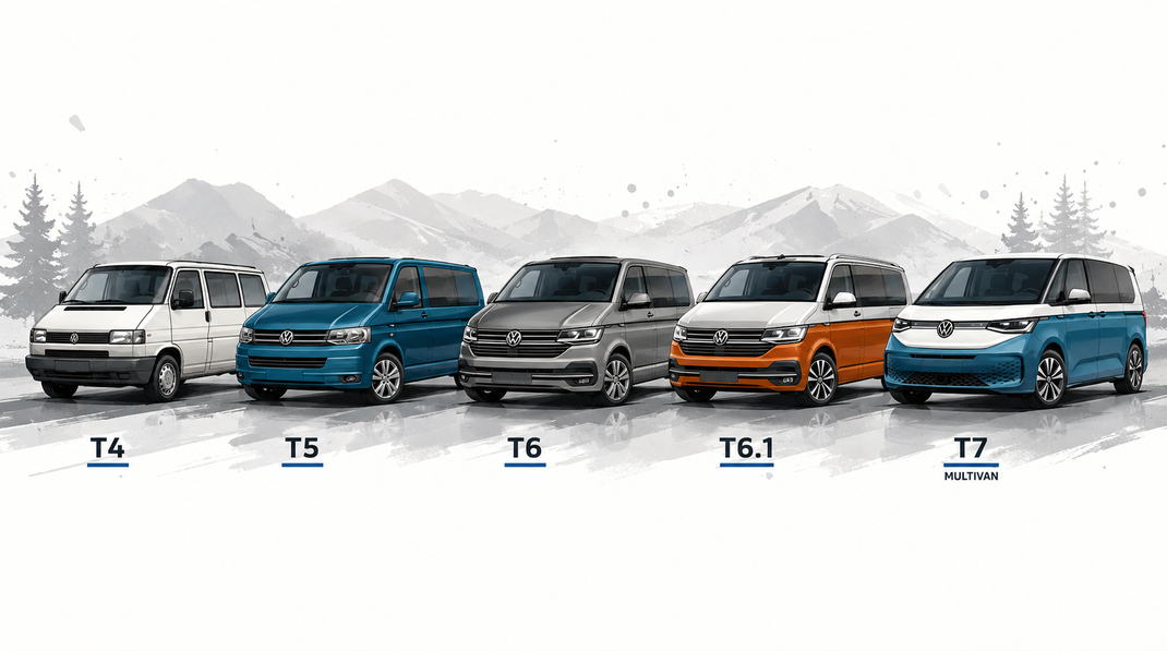 ound-Systeme für VW T4, T5, T6, T6.1 & T7
