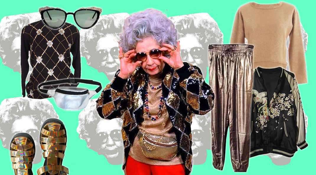 Styleing-Vorbild: Oma Yetta, Die Nanny