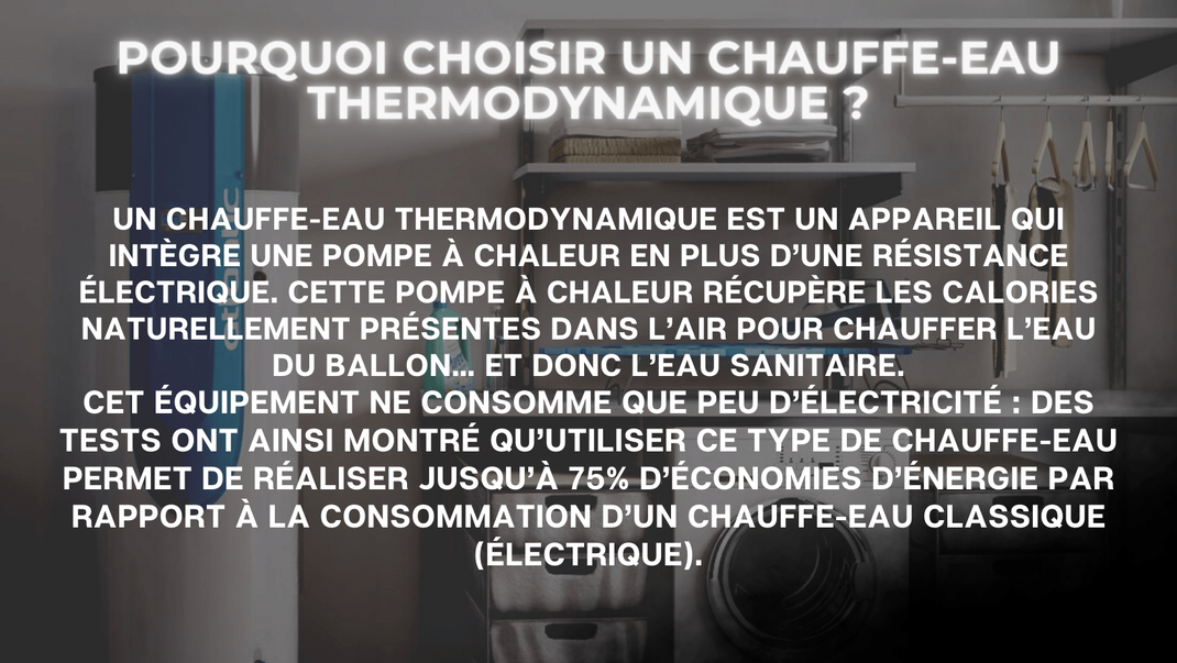 chauffe-eau thermodynamique vdv