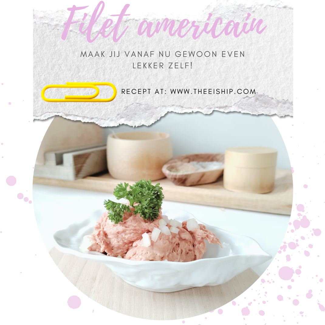 Makkelijk filet americain recept. By Thee is Hip!