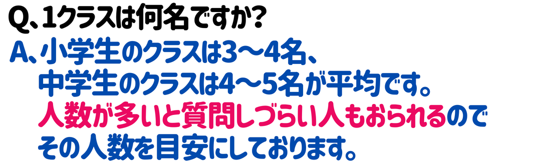 質問しやすい　人数