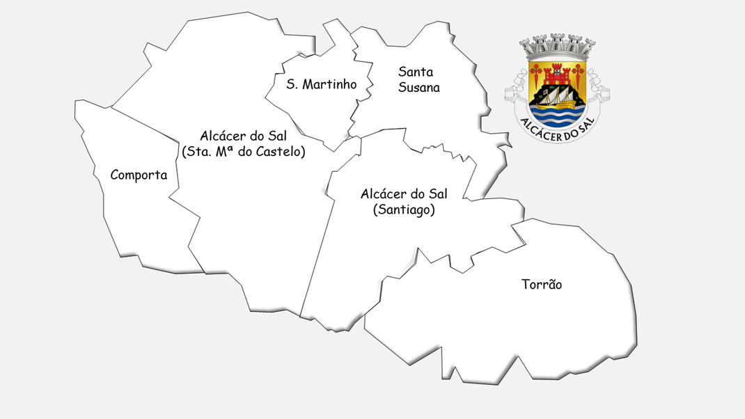 Freguesias do concelho de Alcácer do Sal antes da reforma administrativa de 2013