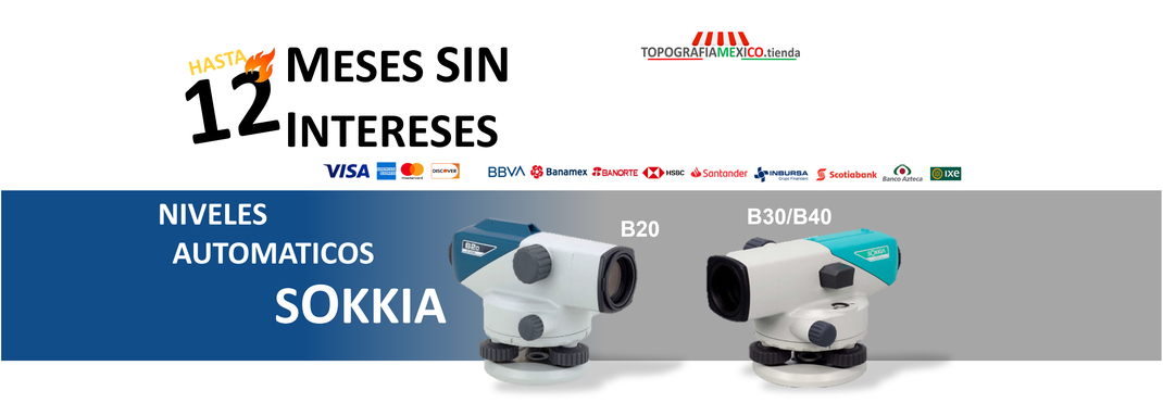 niveles automaticos sokkia b20 b30 b40