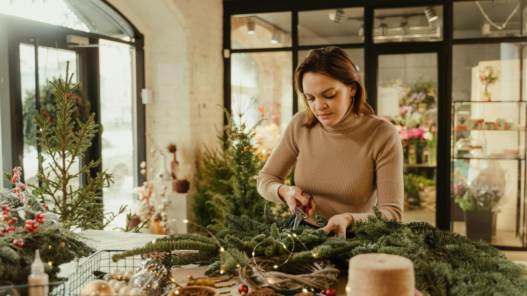 Atelier DIY Création de Couronnes de Noël - Un Jour Un Oui - Crédit photo Tous droits réservés