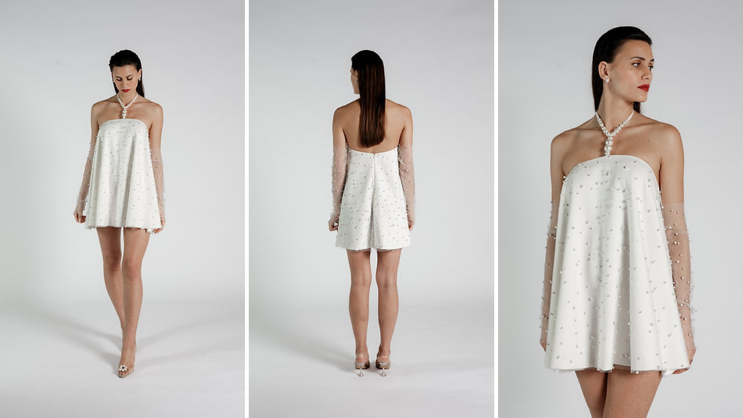 Manon Gontero - Collection 2026 - Everyday - Modèle : Robe courte Avi - Crédit photo : Laure Stefanini