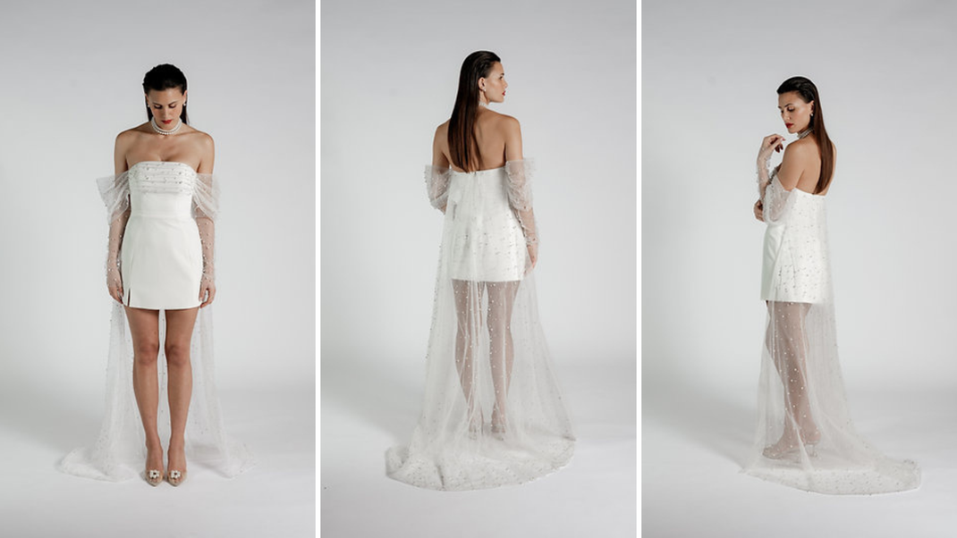 Manon Gontero - Collection 2026 - Everyday - Modèle : Robe courte Elo - Crédit photo : Laure Stefanini