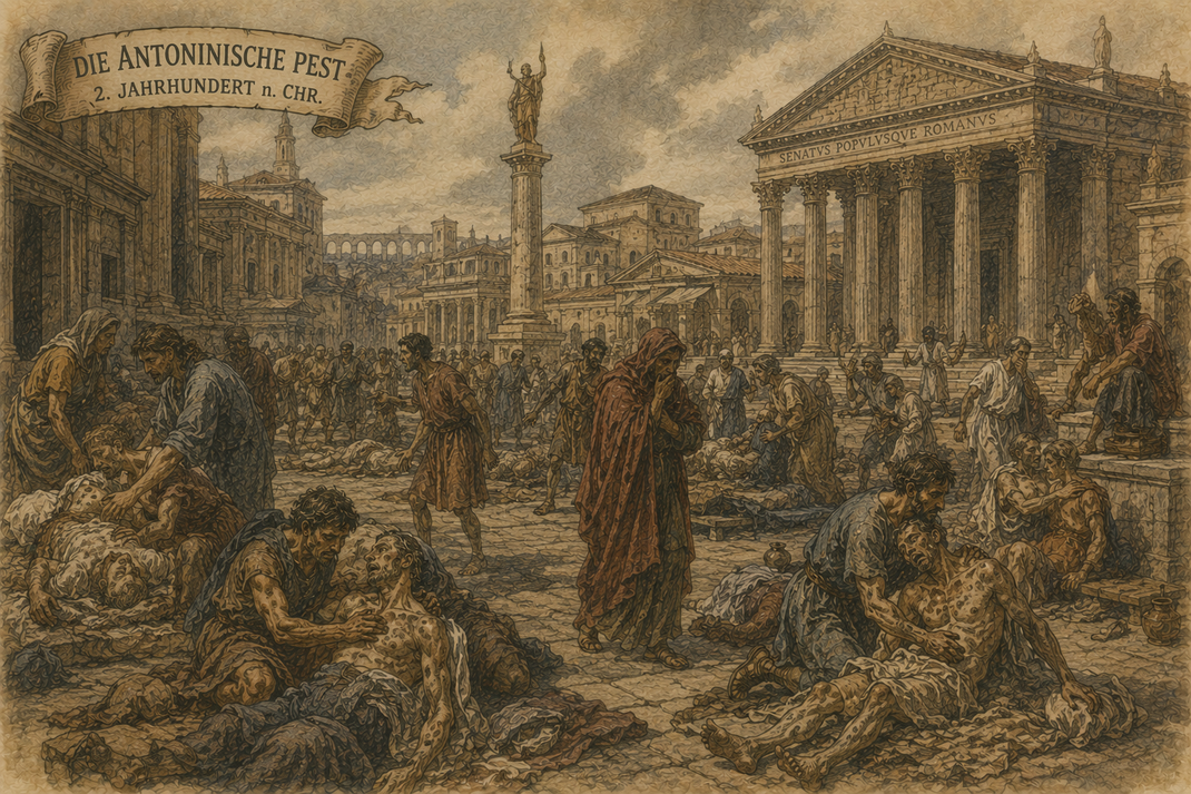 Die Antoninische Pest (2. Jahrhundert n. Chr.)
