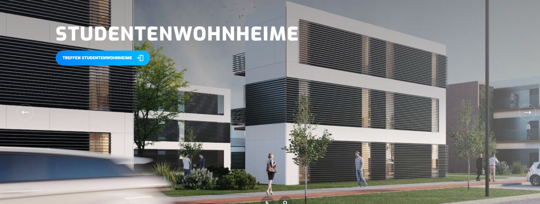 Studentenwohnheime in Modularer Bauweise. Schnell, preiswert und mit flexibler Erweiterung oder Rückbau. Casaplaner Architekten