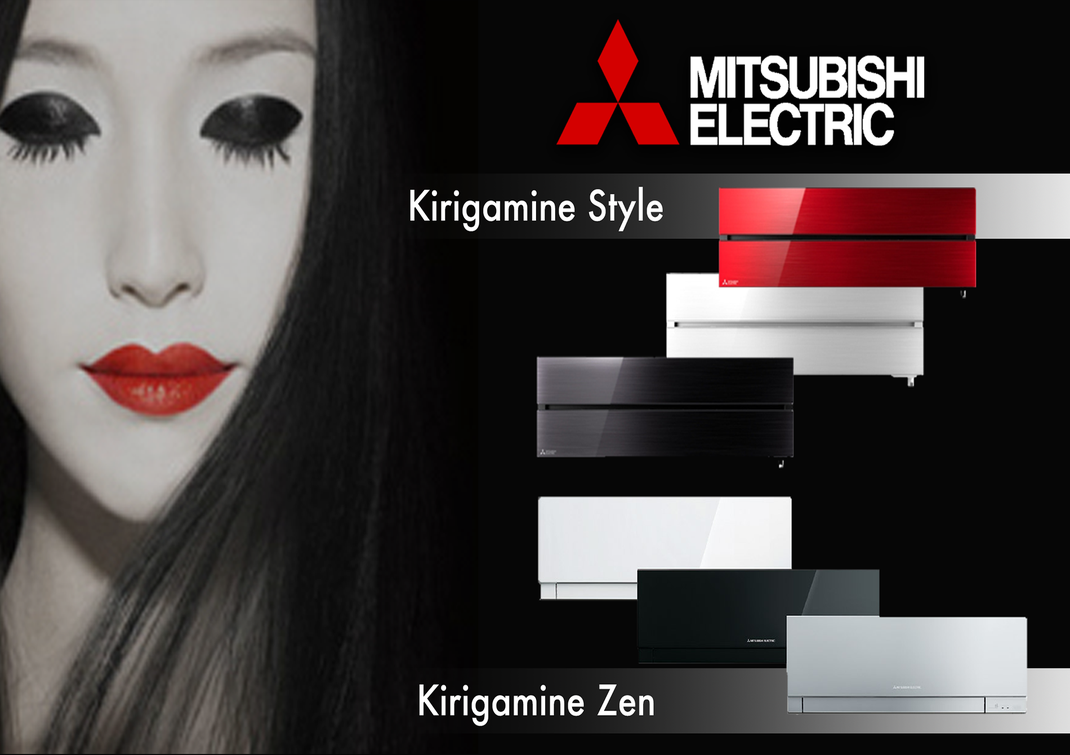 DESIGN CONDIZIONATORI MITSUBISHI ELECTRICS KIRIGAMINE STYLE