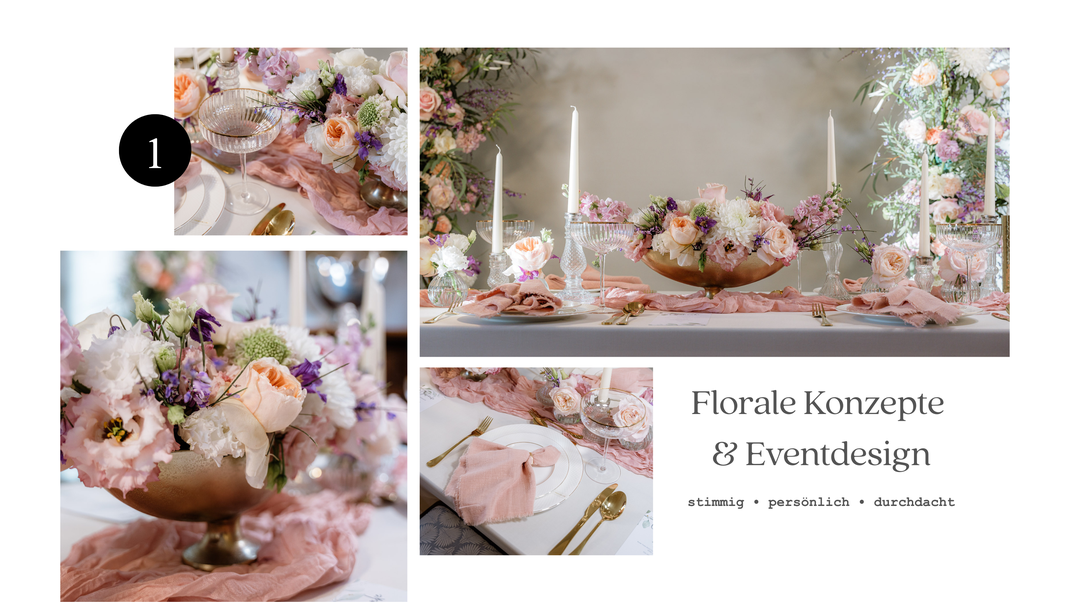 Eventfloristik Kiel, Eventdesign Schleswig-Holstein, Lxuriöser Blumenschmuck Hochzeitsdekoration mieten