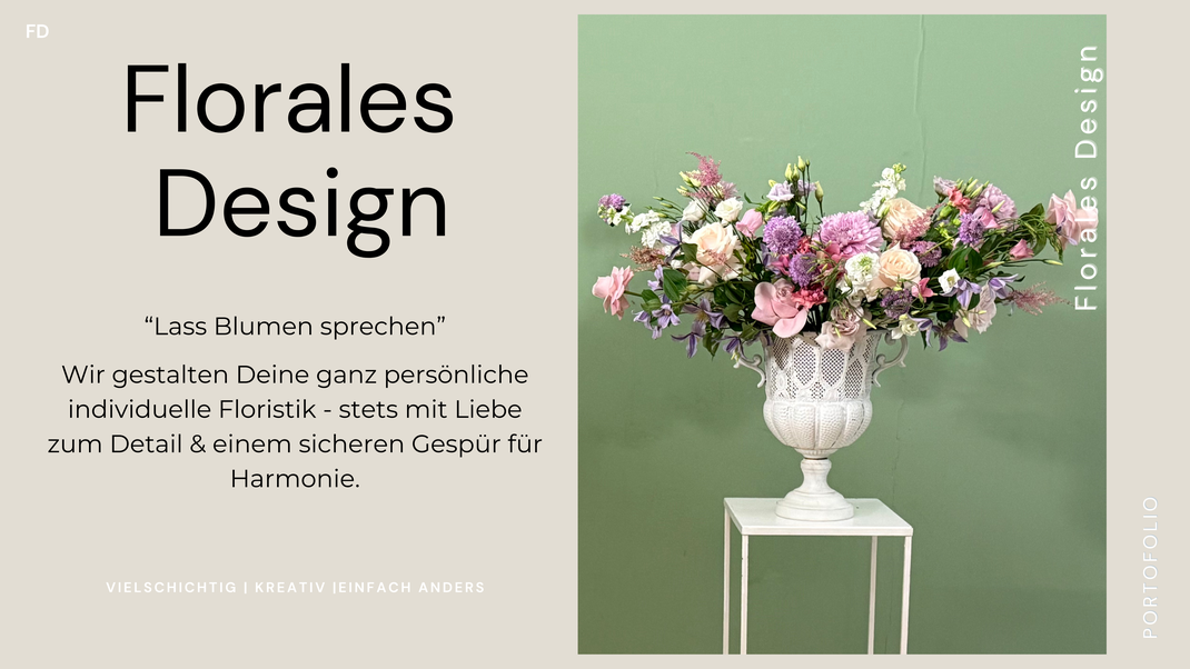  Florales Design, Eventfloristik Kiel, Eventdesign Schleswig-Holstein, Tischdekoration Kiel, Brautschmuck Kiel, Brautstrauß