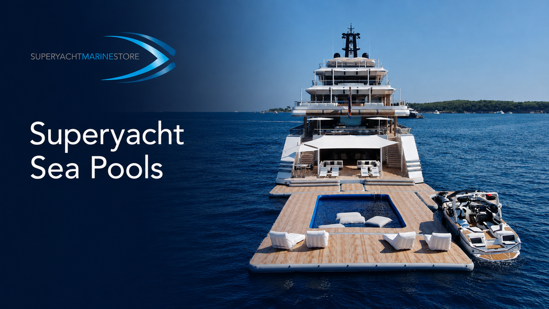 superyacht inflatable sea pools