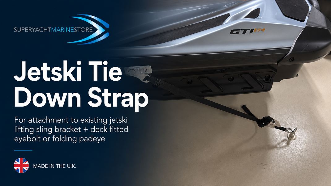 Jetski tie down strap for Yachts