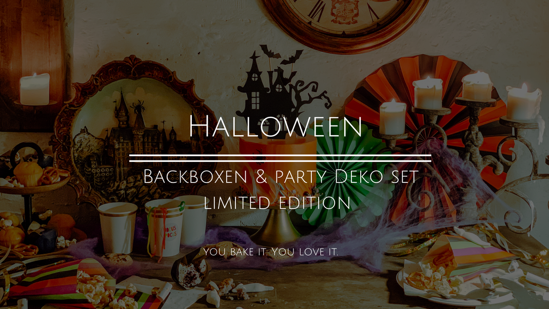 Halloween Party mit Partydeko und DIY-Backbox