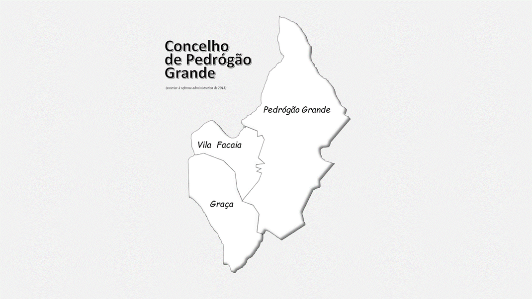 Freguesias do concelho de Pedrógão Grande antes da reforma administrativa de 2013