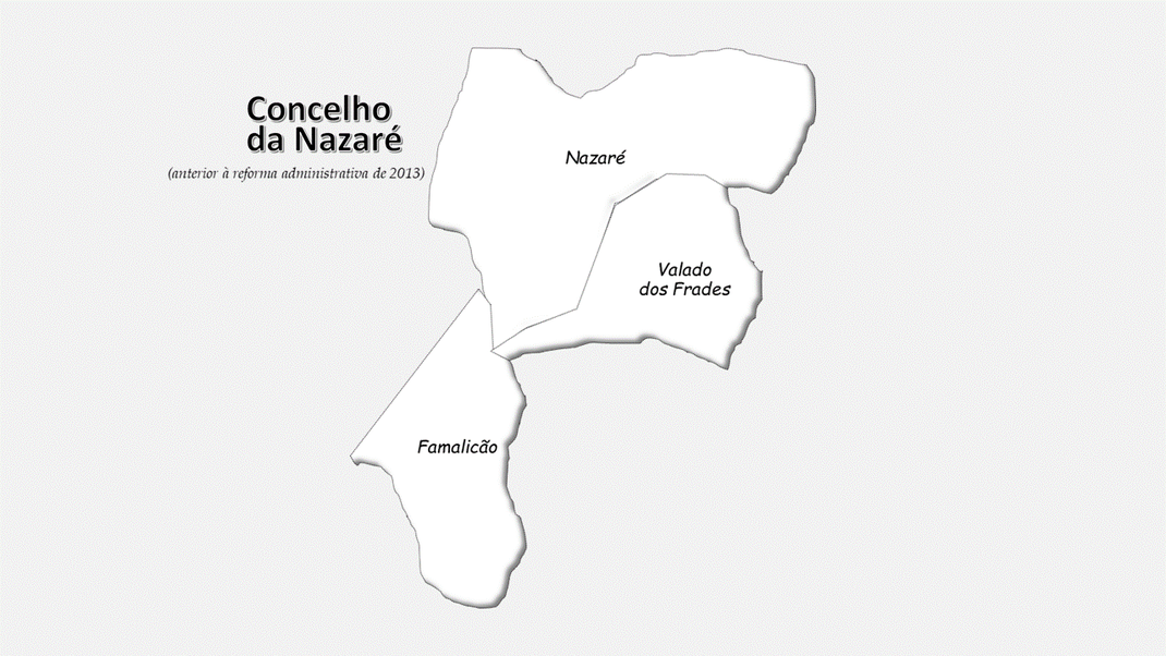 Freguesias do concelho da Nazaré antes da reforma administrativa de 2013
