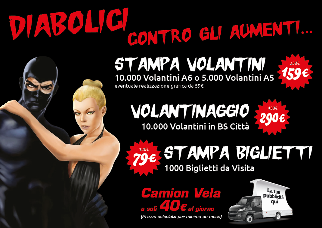 Volantinaggio Brescia