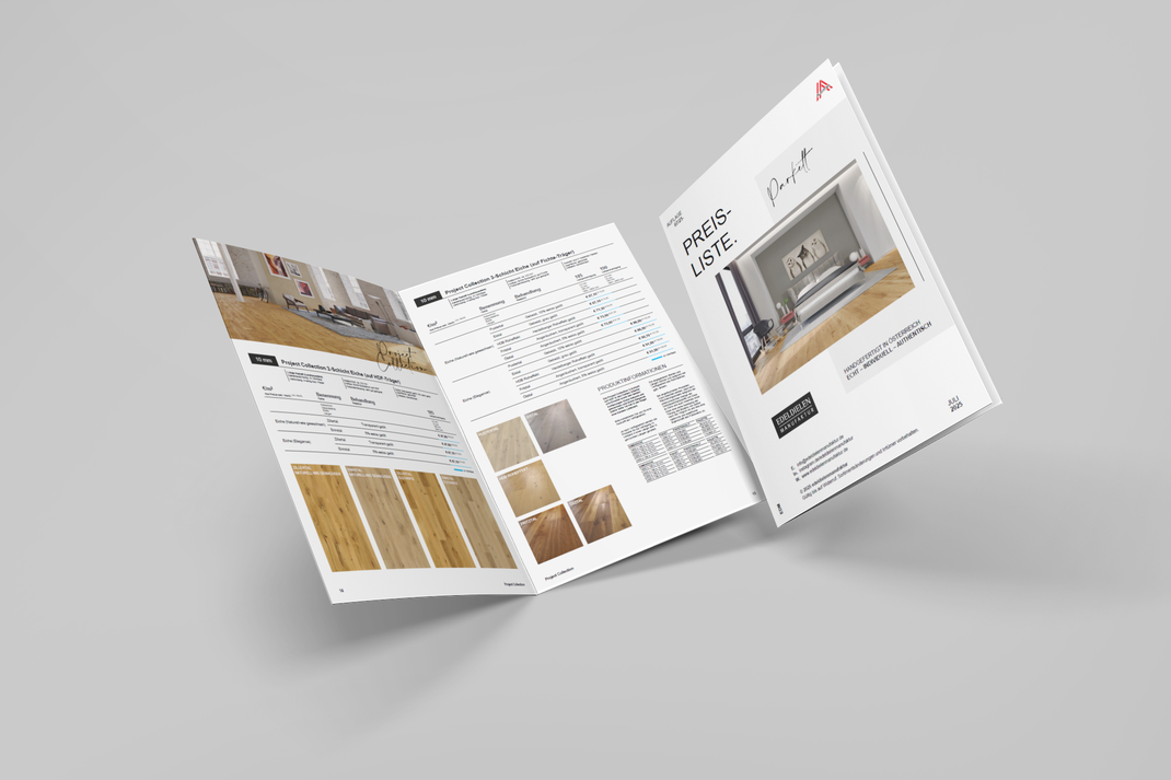 Edeldielenmanufaktur Downloads Preisliste 2025