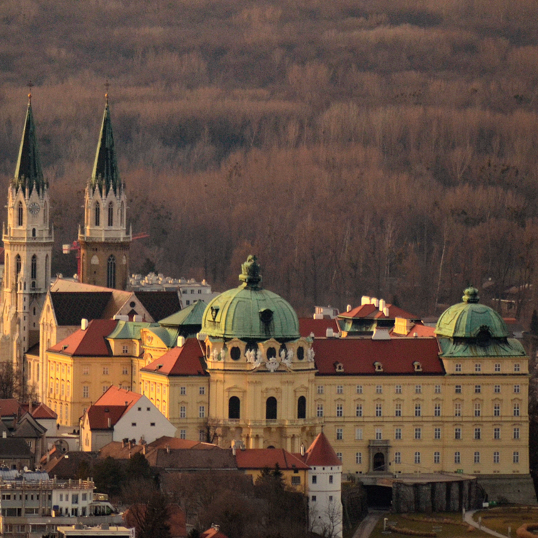 монастырь Клостернойбург (Stift Klosterneuburg) -Нижняя Австрия Niederösterreich  Австрия