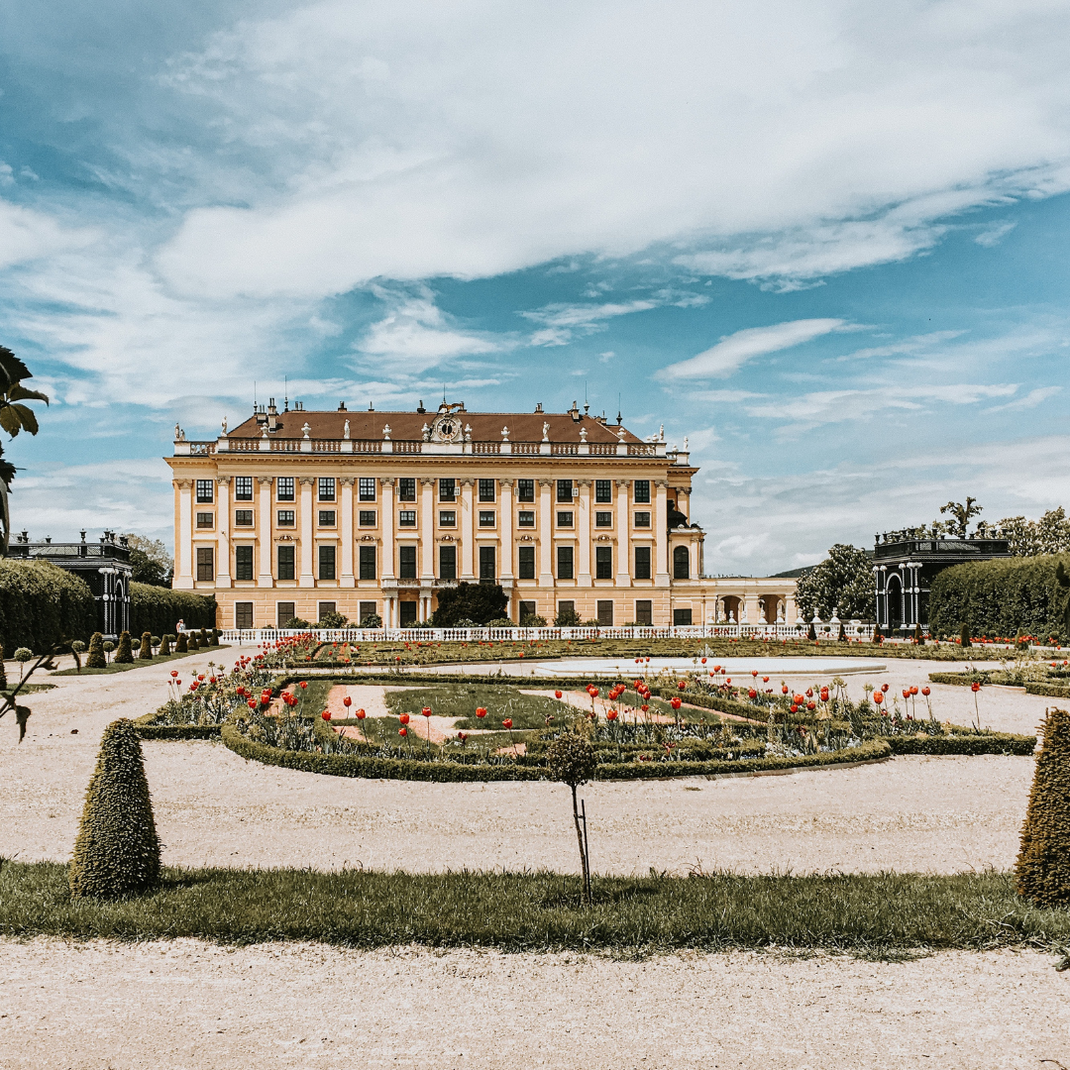 Дворец Шенбрунн Фото Вена, Австрия. schloss schönbrunn wien. 